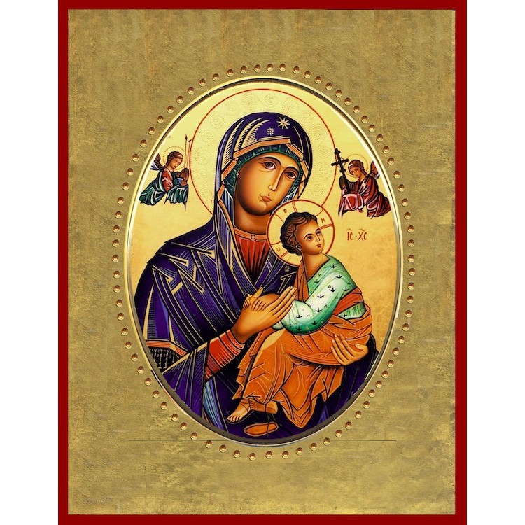 Madonna del Perpetuo Soccorso  15x20 cm.