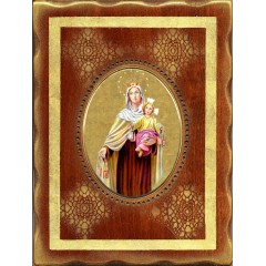 La Madonna del Carmelo  18x24 cm.