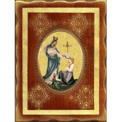 La Madonna di Porzus  18x24 cm.