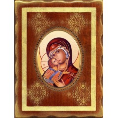 La Vergine di Vladimir 18x24 cm.