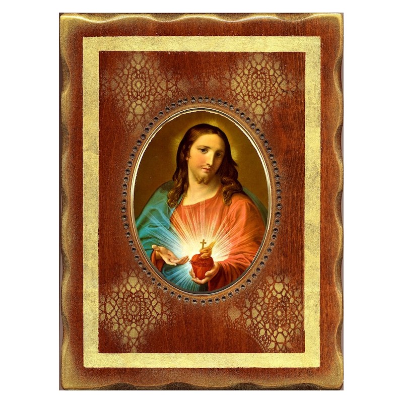 Il Sacro Cuore di Gesù 18x24 cm.