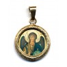 L’ Arcangelo Michele su Ciondolo in Argento 925°°° Lucido o Diamantato