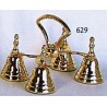 CAMPANELLO a 4 suoni in Ottone Dorato