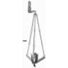 Lampada da appendere h.90 cm
