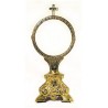 Espositore Ø 15 cm. per Ostia Magna in Ottone Dorato