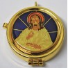 Teca Smaltata con Cristo Eucaristico da 12 particole