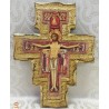 Croce San Damiano Foglia Oro 4 misure
