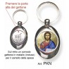 Portachiavi con Cristo Pantocrator