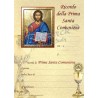 Pergamena In Ricordo della Prima Santa Comunione