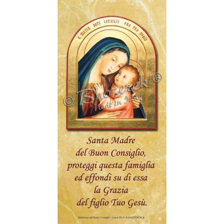 Benedizioni Famiglie - La Madonna del Buon Consiglio