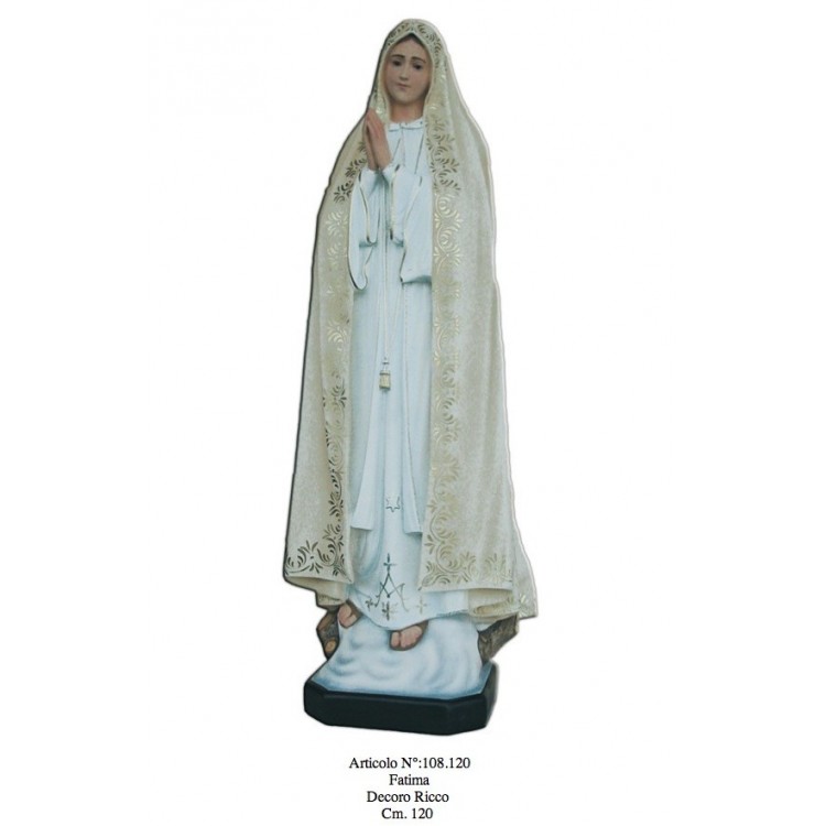 Madonna di Fatima 120 cm.