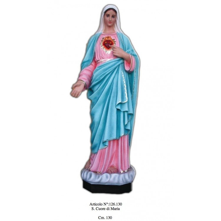 Sacro Cuore di Maria 130 cm.