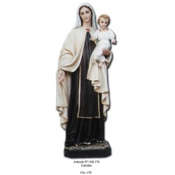 Madonna del Carmine 170 cm.