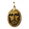 IL Volto Santo di Cristo su Ciondolo in Argento 925°°° a Corona