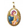 San Giuseppe su Ciondolo in Argento 925°°° a Corona