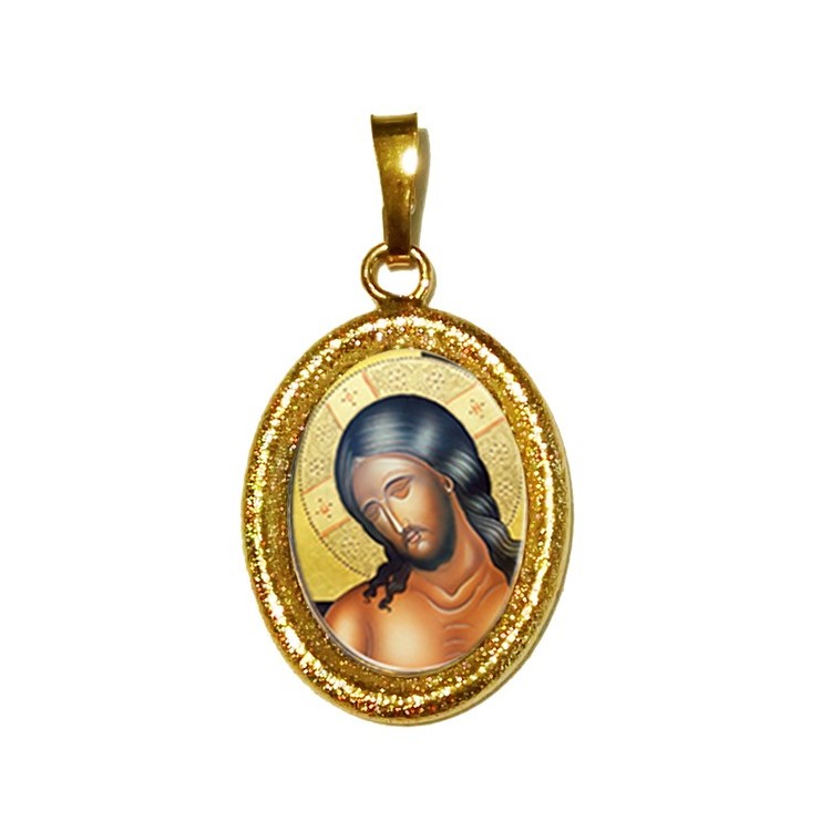 Cristo Sposo su Ciondolo in Argento 925°°° Diamantato
