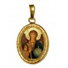 L’ Arcangelo Michele su Ciondolo in Argento 925°°° Diamantato