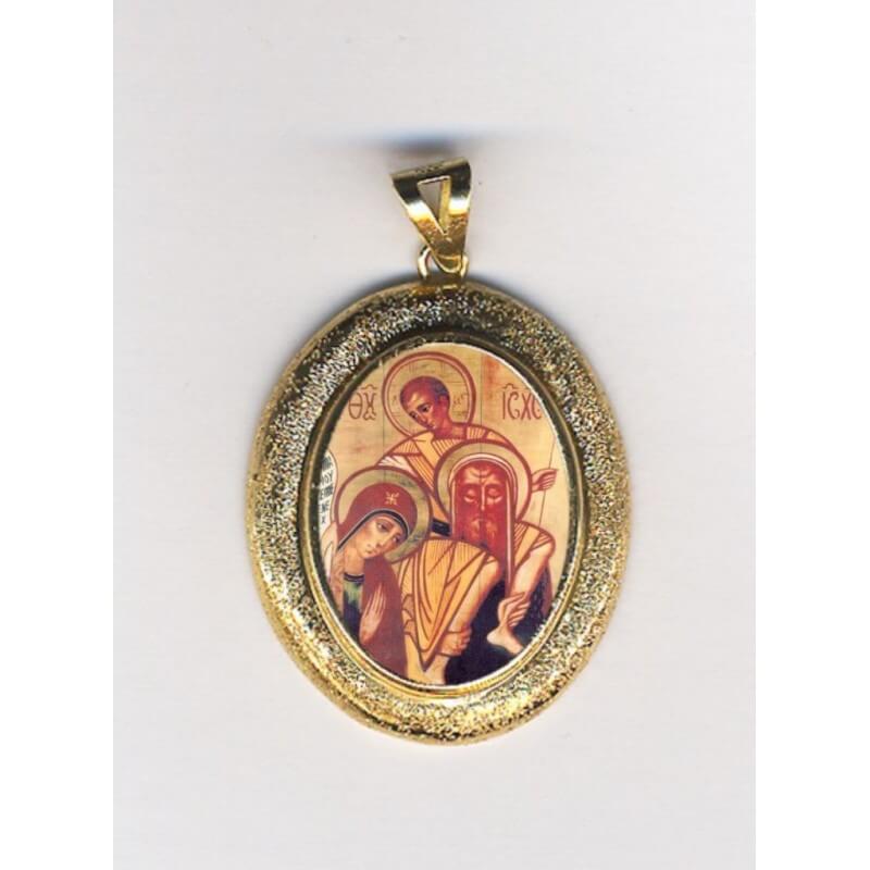 Sacra Famiglia in Oro 750°°° Diamantato