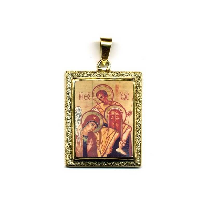 Sacra Famiglia in Oro 750°°°  Diamantato