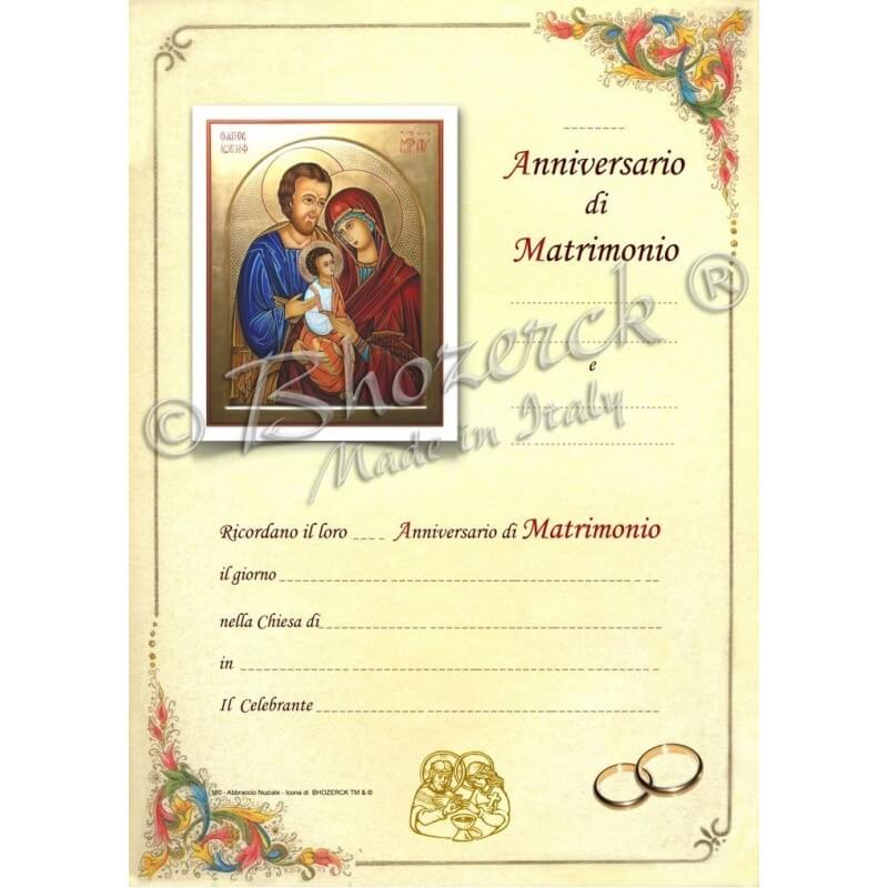 Pergamena Per Anniversario Del Matrimonio Bh S 70 Scegli Pergamena