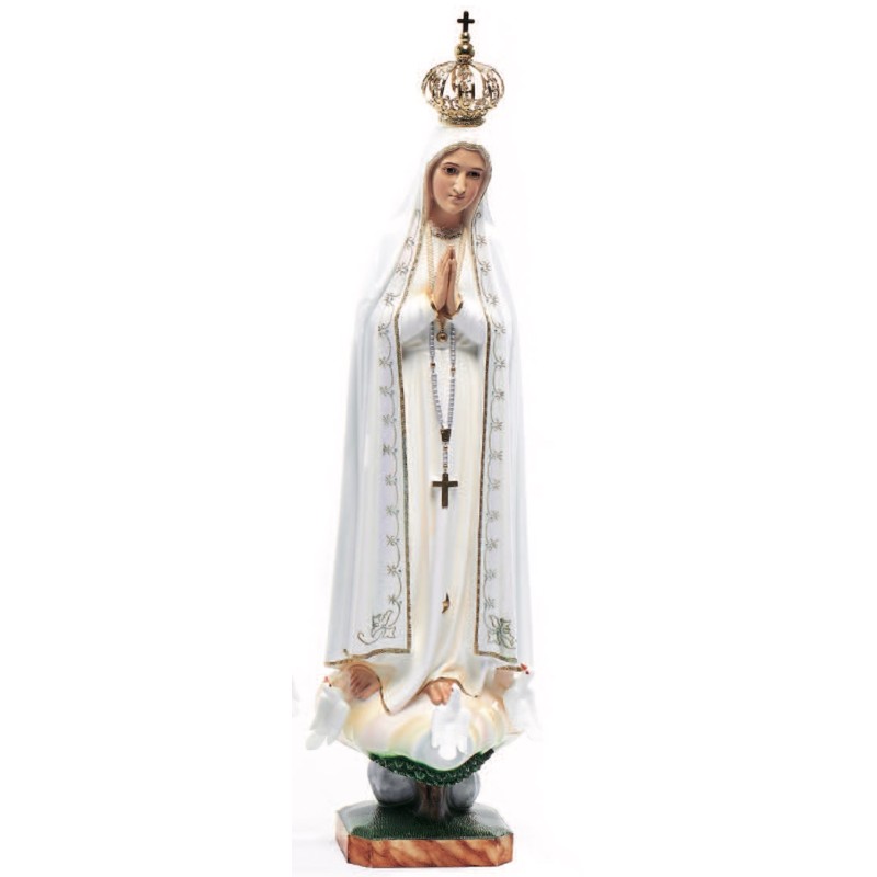 Madonna di Fatima in 3 misure da 65 a 100 cm.