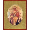 Icona in Porcellana con Sacra Famiglia