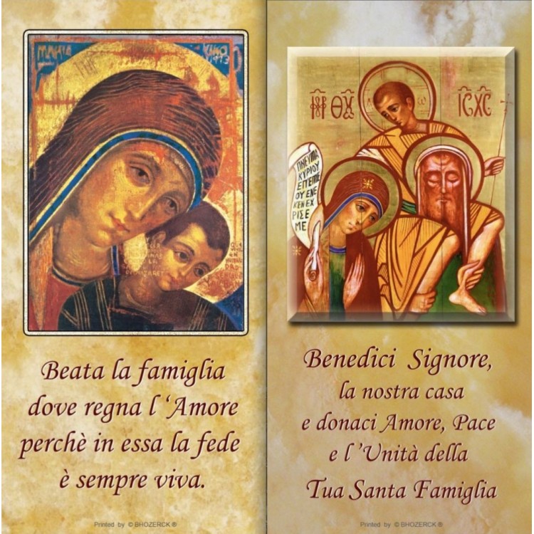 Madonna del Cammino e Sacra Famiglia