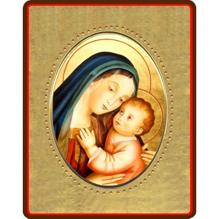La Madonna del Buon Consiglio 8x10 cm.