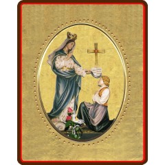 La Madonna di Porzus 8x10 cm.