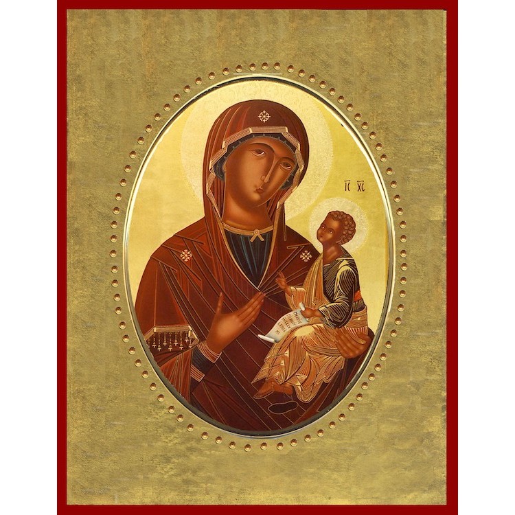 La Madonna di Sclavons 15x20 cm.