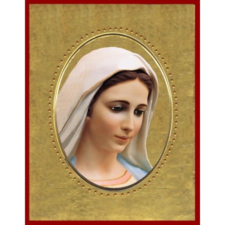 La Madonna di Medjugorje 15x20 cm.