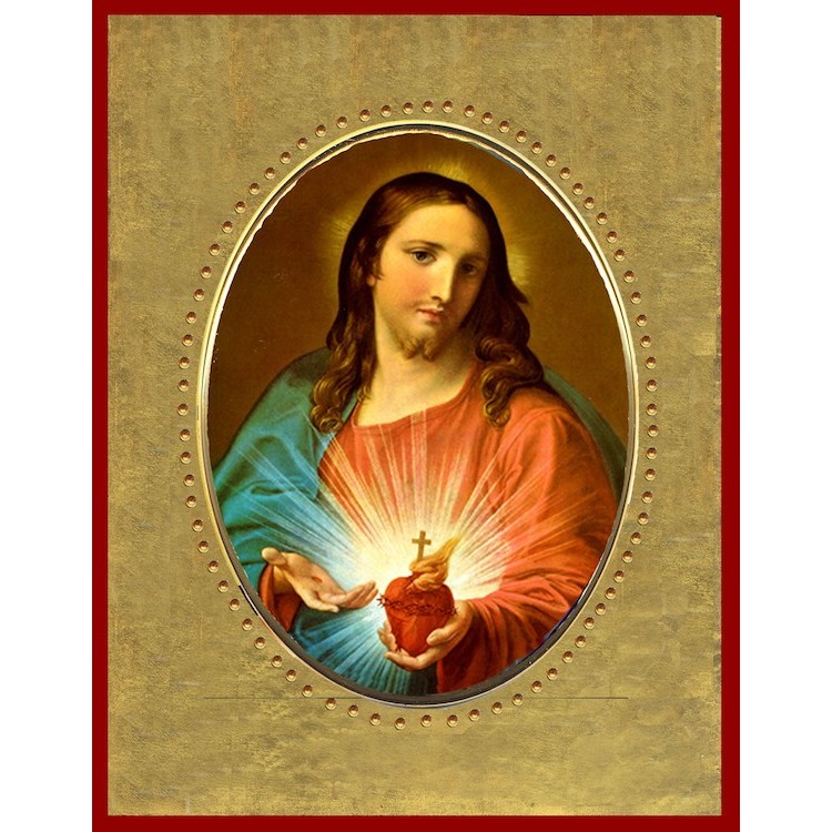 Sacro Cuor di Gesù 15x20 cm.